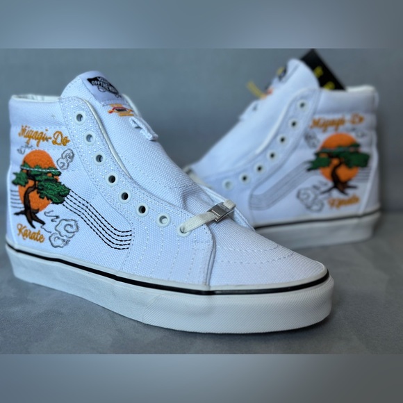 Vans x Cobra Kai Sk8 hi Miyagi-Do - Picture 3 of 9